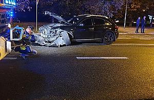 Groźna "czołówka" na Bródnie. 400 zł mandatu za brawurę