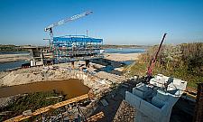 Imponujący plac budowy. Tak powstaje nowy most