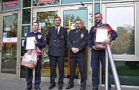 Strażnicy narażali życie. Dostali czekoladę