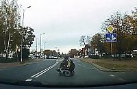 Drogowy pirat... na w�zku inwalidzkim. Zadziwiaj�cy film