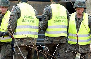 Saperzy na Woli. Ewakuowano kamienicę