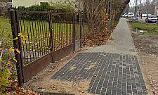 Witamy w XX wieku. Nowe chodniki w Wawrze