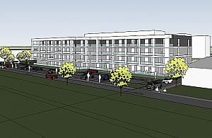 Kolejne bloki przy dworcu. Dzięki specustawie mieszkaniowej