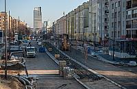 Buspas znika, powstaje parking. Trwa odbudowa Górczewskiej