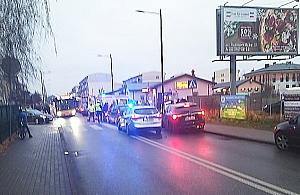 Potrącenie na Skarbka z Gór. "Jest tu problem"