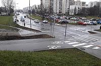 Rowerzystka potrącona na Świderskiej. Dostała mandat