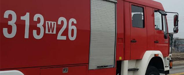 Pożar przy Platynowej. Zginęła jedna osoba