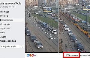 Burza na Woli. Poszło jak zwykle o parking