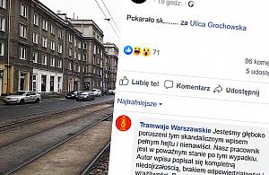 Pracownik Tramwajów w ciężkim stanie. Skandaliczna reakcja internauty
