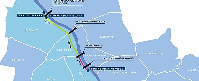 Pół miliarda na tunel wzdłuż Wisły. Powstanie nowy kolektor