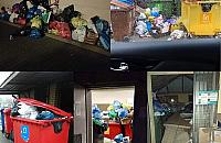 Śmieci "wychodzą" na ulice Bielan. Winny Byś czy altany?