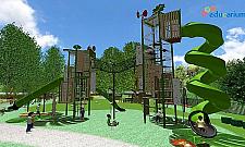 Dżungla przy Stawach Brustmana. Wydamy dwa miliony na plac zabaw