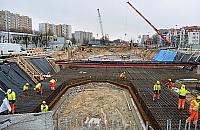Metrem na Bemowo. Budowa nabiera tempa