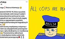 Policja nie traci humoru. "Prosimy zaprzestać działalności przestępczej"