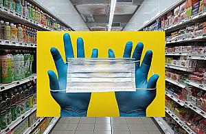 Właściciele sklepów: "Skąd mamy wziąć rękawiczki jednorazowe?"