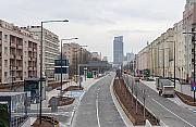 Oto nowa Górczewska. Jest znacznie węższa