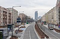 Oto nowa Górczewska. Jest znacznie węższa