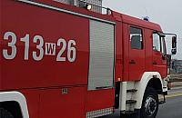 Po�ar w s�siedztwie Selgrosa. Ogie� w kominie