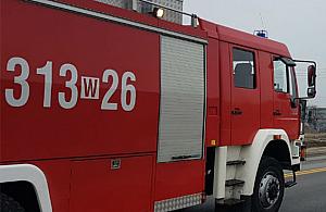 Pożar w sąsiedztwie Selgrosa. Ogień w kominie