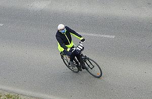 Maseczki podczas jazdy na rowerze. "Nie wyobrażam sobie"