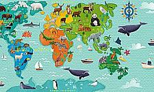 Cały świat w Galerii Północnej. Powstał ogromny mural