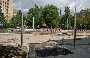 Górczewska: budują parking, budują światła