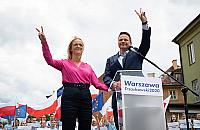 Wola popiera Trzaskowskiego. Rywale mocno w tyle