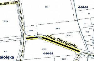 Nie Berensona, ale Olsztyńska. Nowe nazwy ulic