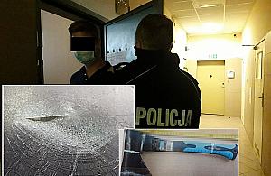 Biegał z siekierą po Mirowie. Demolował samochody i groził śmiercią