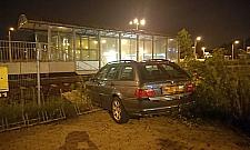 Kolizja na stacji PKP Międzylesie. Wbił się w ogrodzenie i poszedł do... domu