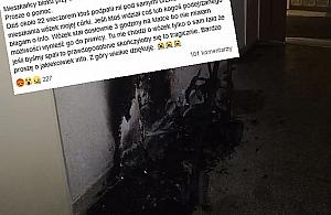 Podpalono dziecięcy wózek. "Ludziom teraz wszystko przeszkadza"