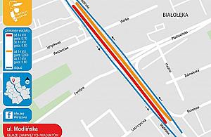 Remont na Modlińskiej. Wiadukty będą zamknięte