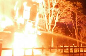 Spłonął świdermajer. Drewniana willa miała blisko sto lat