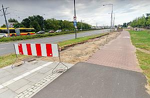 Asfalt zamiast kostki. Droga rowerowa dla dwóch dzielnic