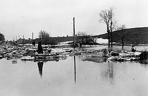 Modlińska 90 lat temu. Wielka woda na Białołęce