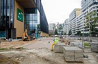 Rośnie ważna droga rowerowa. To prezent od dewelopera