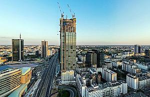 Rośnie najwyższy wieżowiec Europy. Na liczniku 220 metrów
