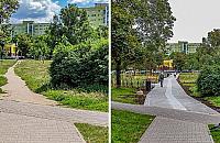 Koniec przydeptów. Park Olszyna pięknieje