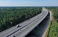 Z góry widać więcej. Oto wawerski odcinek obwodnicy