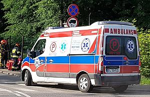 Potrącenie w al. Dzieci Polskich. Pieszy w ciężkim stanie