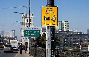 Nowe fotoradary w Warszawie. "Kierowcy jadą wolniej"