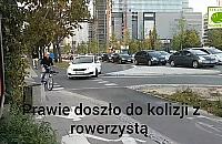 Tak się jeździ po Warszawie. "Dokładanie pasów nie pomaga"