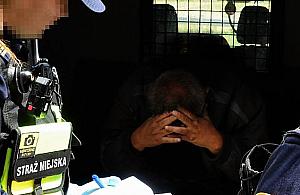 Strażnicy wezwani na pętlę Piaski. "Spał w tramwaju"