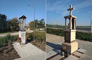 Kapliczki znów stoją przy Wale. "Kiczowate kopie"