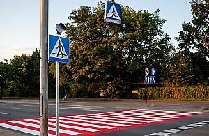 Zebry same wykryją pieszych. Bezpieczniej na ulicach Białołęki