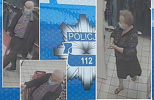 Seniorzy w maseczkach okradli klientkę. Policja prosi o pomoc