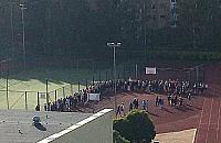 Uczniowie szkoły przy Szobera narażani na zakażenie? "To prowokacja"