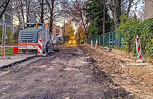 Cegłowska do remontu. "Koniec chodnikowej krzywizny"