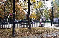 Wodny plac zabaw w parku gotowy. "Czekamy na lato"