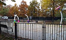 Wodny plac zabaw w parku gotowy. "Czekamy na lato"